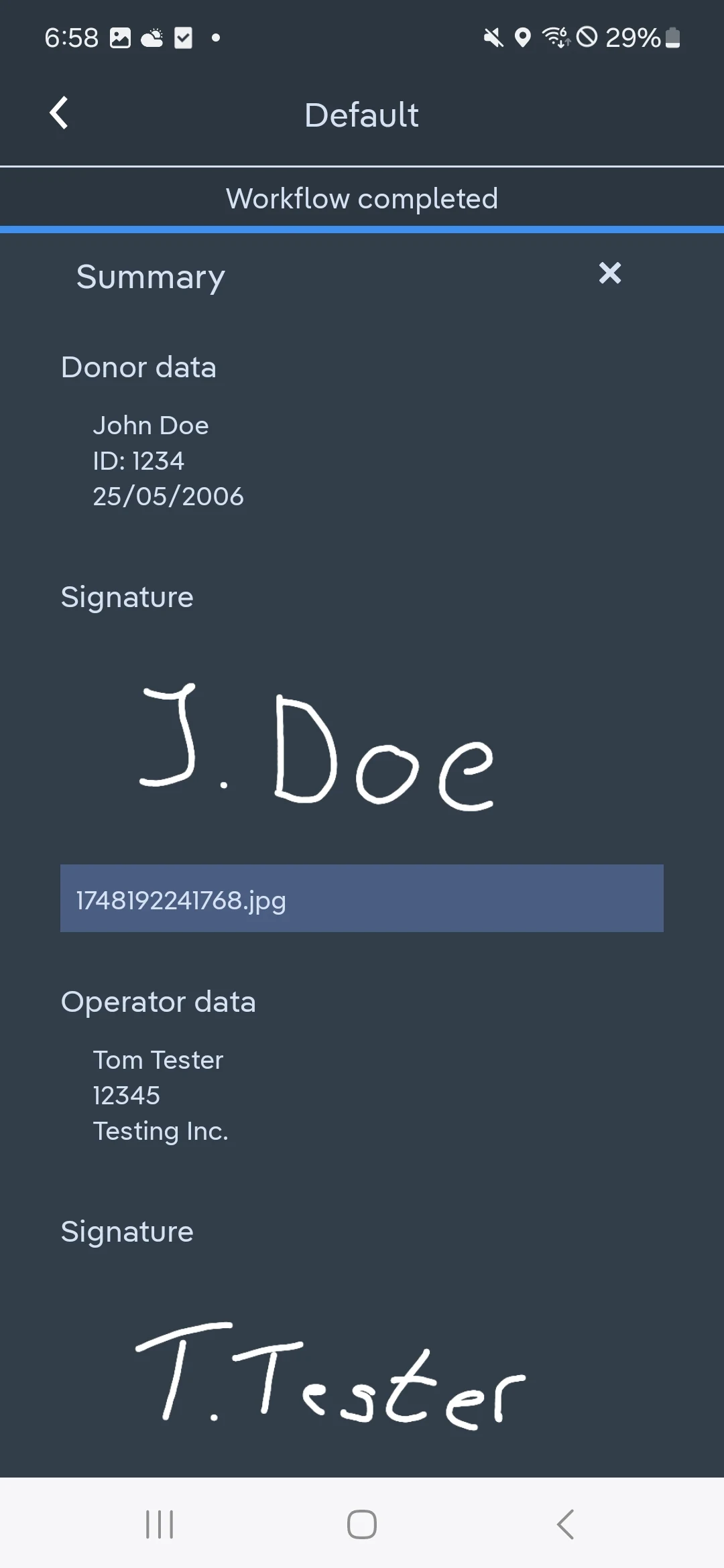 Dräger add screenshot